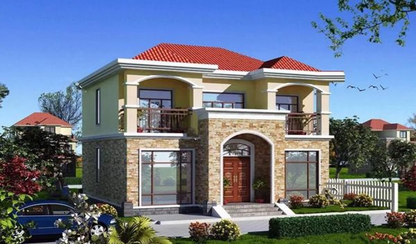 兩層120平米鋼結(jié)構(gòu)別墅造價(jià)(圖1) 兩層120平米鋼結(jié)構(gòu)別墅造價(jià)(圖1)