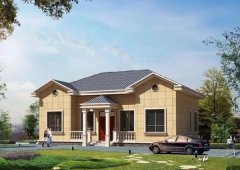 農村20萬左右輕鋼別墅戶型圖片