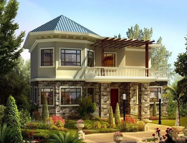 兩層樓的輕鋼別墅造價(jià)多少錢?(圖1) 兩層樓的輕鋼別墅造價(jià)多少錢?(圖1)