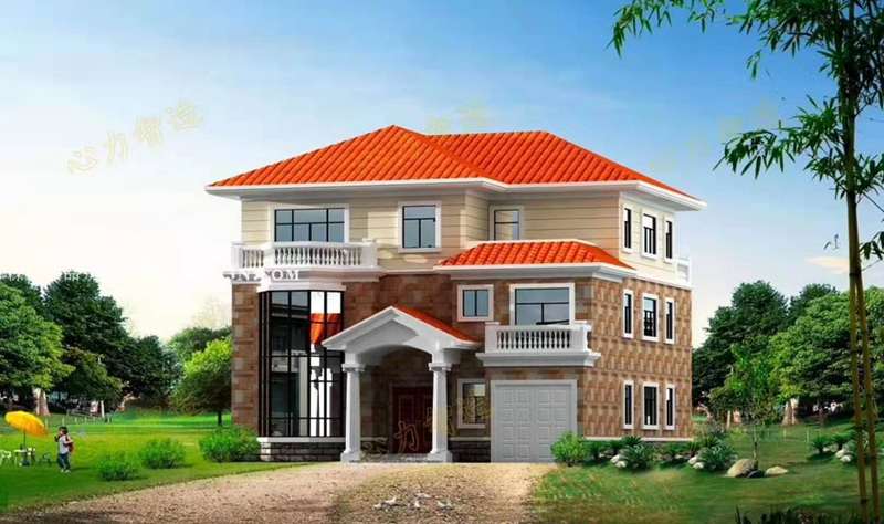開遠輕鋼別墅建筑公司 29萬起建別墅 【免費定制設計】(圖1) 睿婕輕鋼別墅