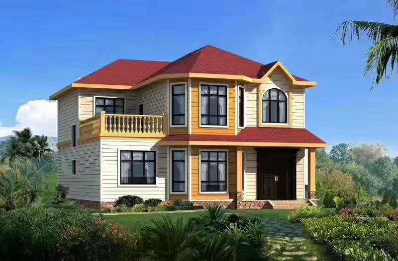 蒙自輕鋼別墅施工公司 抗9級地震 專業(yè)承接鄉(xiāng)村建房(圖1) 睿婕輕鋼別墅