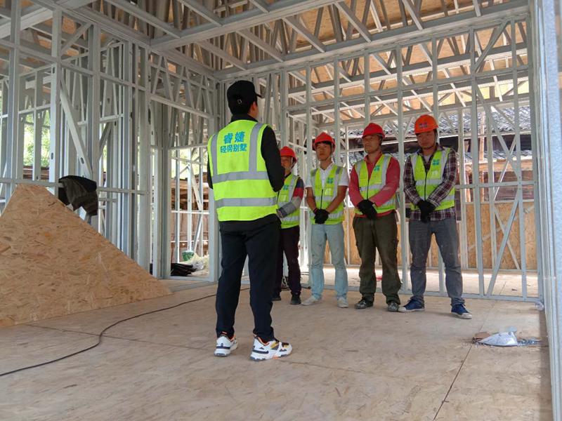 輕鋼別墅品牌公司有哪些?該如何選擇?(圖3) 睿婕施工團(tuán)隊(duì)