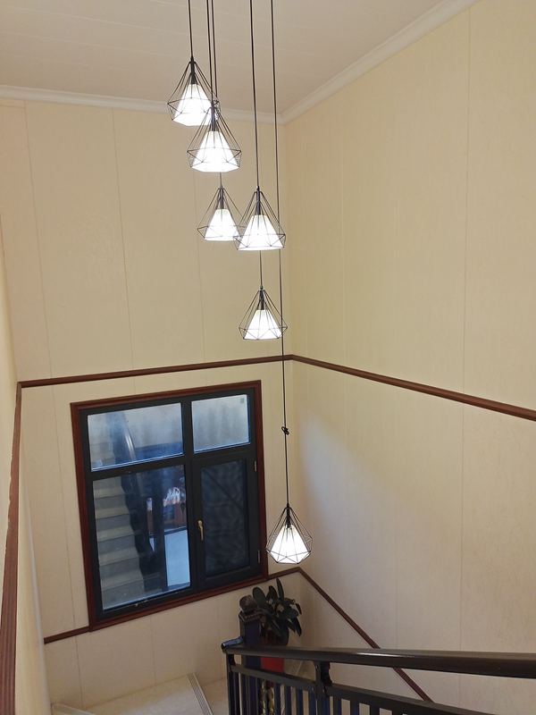 輕鋼老大帶領施工團隊給老業務拜年送福利!(圖7) 睿婕輕鋼別墅