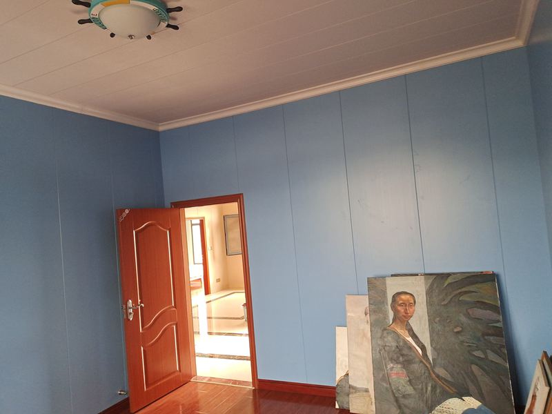 輕鋼老大帶領施工團隊給老業務拜年送福利!(圖8) 睿婕輕鋼別墅