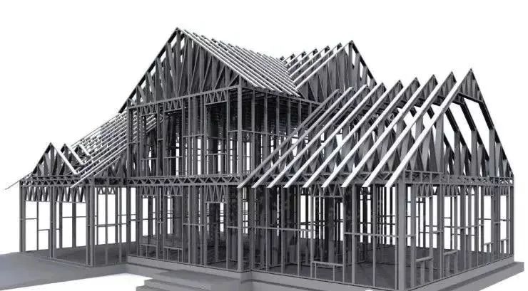 為什么建輕鋼別墅的人越來越多,它到底有什么優勢?(圖2) 睿婕輕鋼別墅