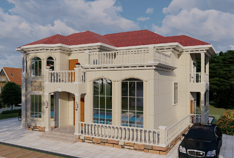 “梅雨季”看輕鋼別墅如何抵御南方的霉雨天?會生銹?不可能!(圖3) 睿婕輕鋼別墅