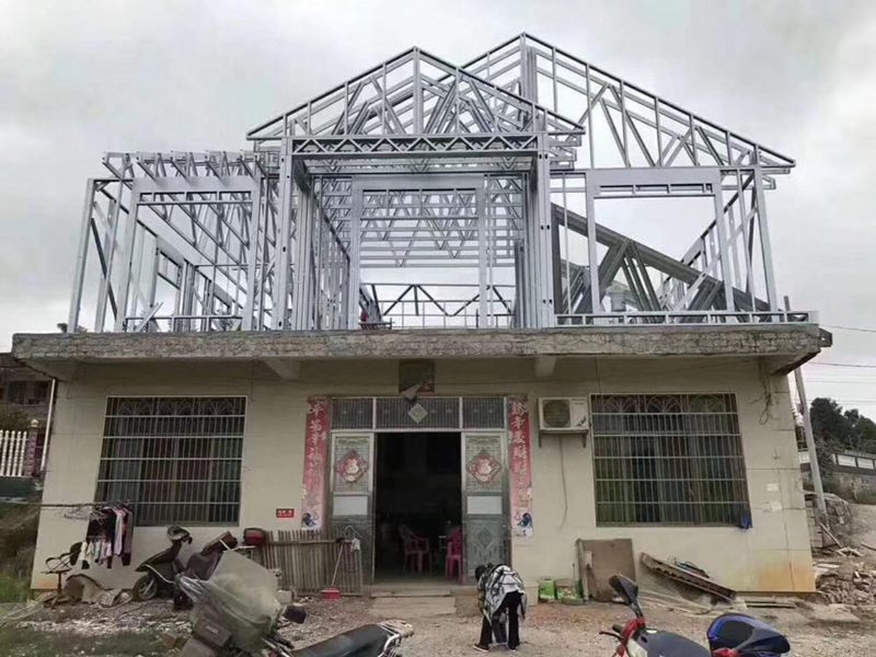 房屋加層加屋頂優先選用輕鋼!看完你就真相大白(圖5) 睿婕輕鋼別墅