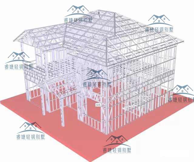 200多平別墅25天完工是什么體驗？安徽王總輕鋼別墅全過程揭秘！(圖5)