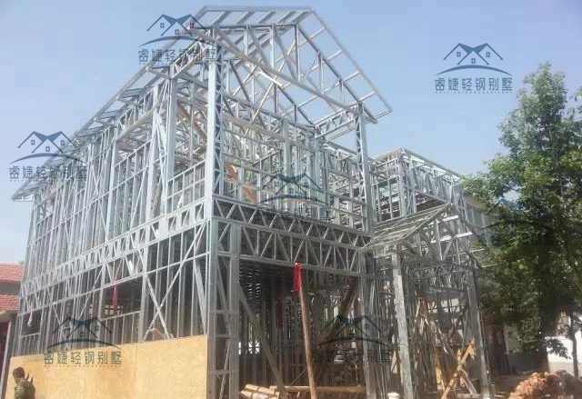 200多平別墅25天完工是什么體驗？安徽王總輕鋼別墅全過程揭秘！(圖24)