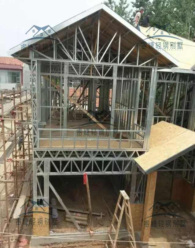 200多平別墅25天完工是什么體驗？安徽王總輕鋼別墅全過程揭秘！(圖26)