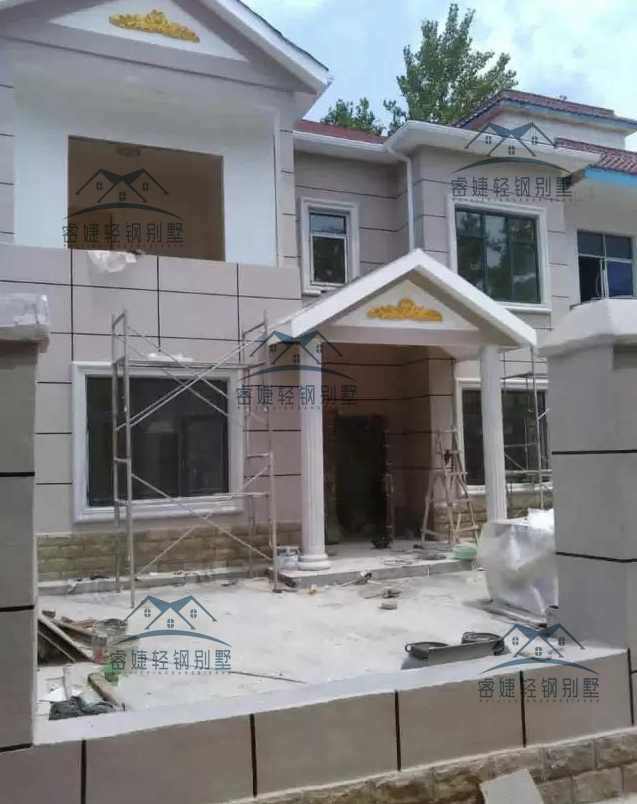 200多平別墅25天完工是什么體驗？安徽王總輕鋼別墅全過程揭秘！(圖40)