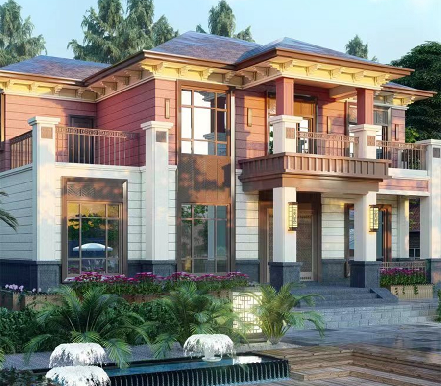 未來(lái)建筑的典范：輕鋼別墅的成功故事