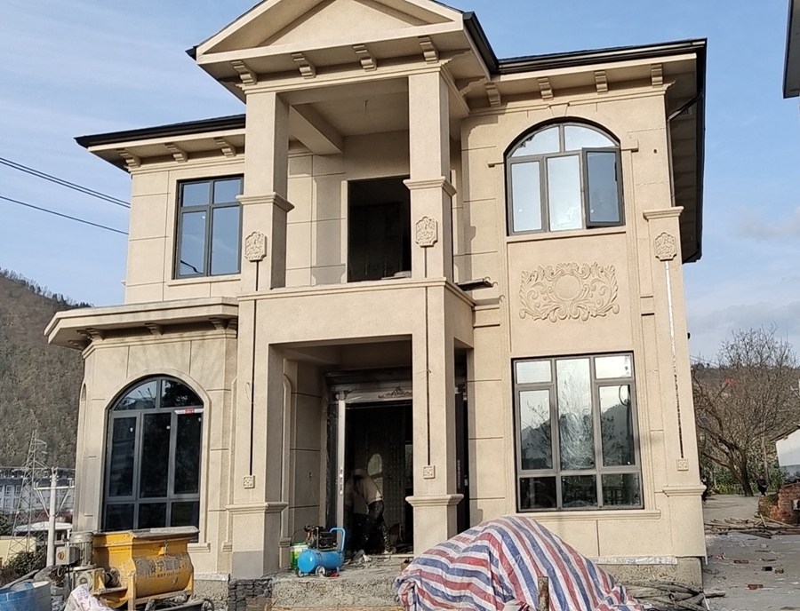 農(nóng)村建三層輕鋼別墅造價(jià)是多少？(圖2)