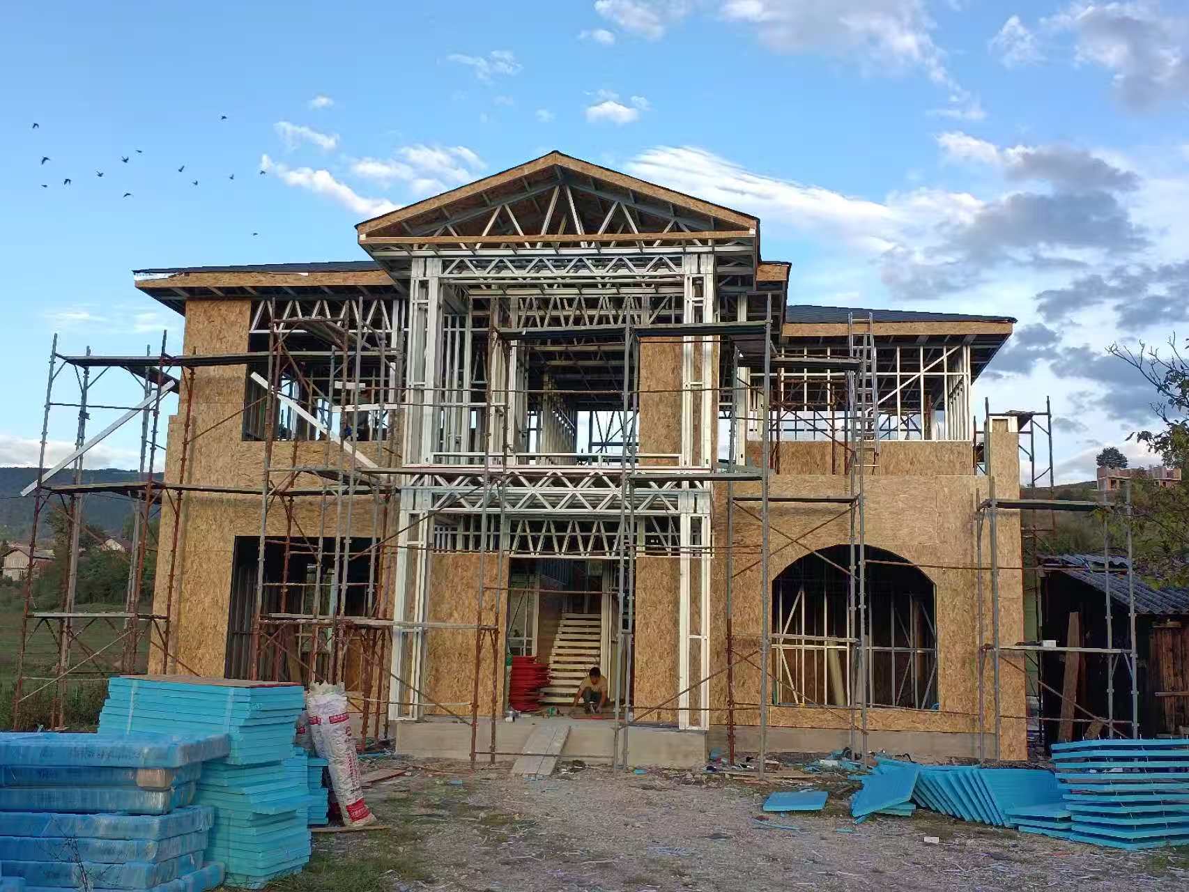 輕鋼別墅結(jié)構(gòu)展示 輕鋼別墅結(jié)構(gòu)展示