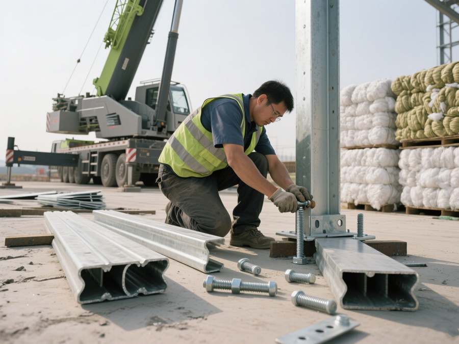 睿捷輕鋼別墅工作人員正在菲律賓安裝輕鋼別墅 睿捷輕鋼別墅工作人員正在菲律賓安裝輕鋼別墅